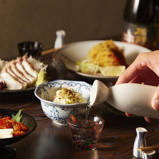 最高の日本酒体験を。食事と日本酒との相性をご提案します
