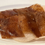 中国料理 花林 - 北京ダック枚数を選べます。８枚をお願いしました。