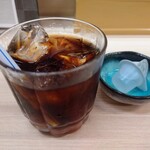 寿し臣 - 食後のアイスコーヒー