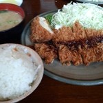 とんかつ大関 - ロースカツ定食