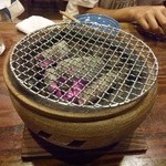 居魚家 ぎんた - 2013.7. ハモ焼きシャブ用の七輪