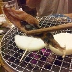 居魚家 ぎんた - 2013.7. ホタルイカの干物　アテです