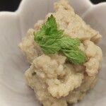 羽田市場 ギンザセブン - 鶏の南蛮漬け〜パクチーのせ