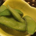 羽田市場 ギンザセブン - 大粒の枝豆が甘い〜