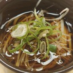 GINZA SEVEN - みょうが、ネギの入ったお蕎麦の小椀で空腹をちょっと満たす〜