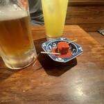 沖縄食堂 麺そうれ - 豆腐ようでチビチビ