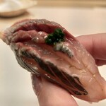 銀座 鮨 佑 - 鯵