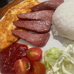 Okinawa Shokudou Mensoure - ポーク卵ライス