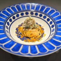 TOSAGE - 毛蟹と唐墨　冷製パスタ