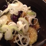 飲食笑商何屋ねこ膳 - 揚げ茄子煮浸し