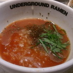 アンダーグラウンドラーメンリミックス - つけ汁
