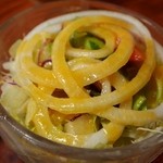 レストラン 自由軒 - タンシチューのサラダ