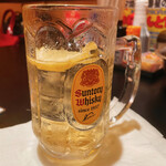 大衆昭和居酒屋 川崎の夕焼け一番星 - がぶがふ角ハイ大ジョッキ ¥429