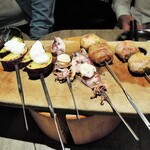 ミアスタンド - イタリアン串カツ色々！