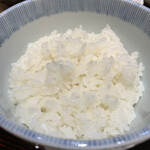 むとう - 美味しく炊かれた白米