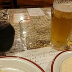 インド・ネパール料理　タァバン - 飲みの態勢確立。気休めにこの日は4kmウォーキングしたが、デブへの道