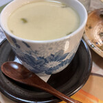 居酒屋 八兵衛 - そら豆茶碗蒸し