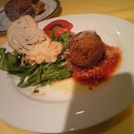 リストランテ ラ チャウ - サラダとパン