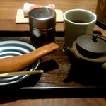 ippodouchahokissashitsukaboku - 極上ほうじ茶（1,050円）