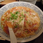 善道 - 葱と叉焼の汁そば