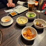 やさい村 元気 - 日替わりの小鉢４品