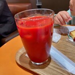 カフェ エクセルシオール - フルーツのようにあまいトマトのジュース