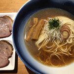 ramen case-K - 冷やしらぁめん(醤油）チャーシュー変更バージョン