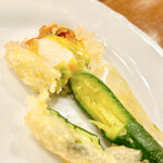 da Uma - 花ズッキーニのフリット　byまみこまみこ