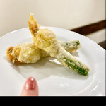 da Uma - 花ズッキーニのフリット　　byまみこまみこ