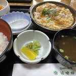 はせがわ - 料理写真:カツ煮定食
