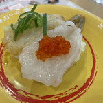 河童壽司 和歌山六十谷店 - 天然生えび食べ比べ(とびこのせ・漬け）