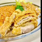 とんかつ 日の出 - トルコライスのチキンカツ　byまみこまみこ