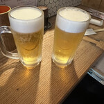 焼とり焼とん煮込み 濱横酒場 串兵衛 - ビール