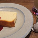 猫じた珈琲 - プレミアムチーズケーキ