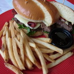 T.G.I FRIDAYS - ジャックダニエルズバーガー1775円2013年8月25日ティージーアイ フライデーズ MM21クロスゲート店