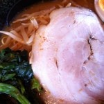 釜神 桑折店 - 釜神噌ラーメンもやし盛り