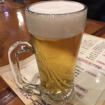 川香苑 本店 - 生ビール