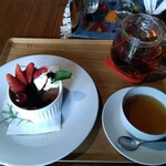 カフェ マガタ - 紅茶＆リンリンプリン