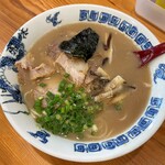 再来軒 - ラーメン　乳化したマイルドなとんこつスープ