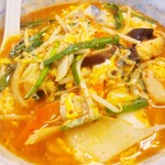 ぎょうざの満洲 - 料理写真:旨辛菜麺（680円）