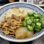 吉野家 - 牛麦とろ丼