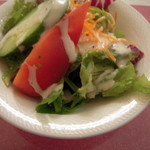 Restaurant Sonetto - サラダも付いています