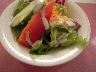 Restaurant Sonetto - サラダも付いています