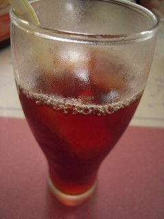 Restaurant Sonetto - きまぐれデザートセットのアイスティー