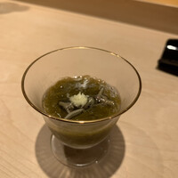 鮨 はしもと - もずくとじゅん菜