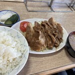 とんかつ山本 - 生姜焼き定食