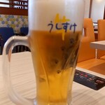 うしすけ - 生ビール　638円