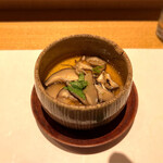 鮓 きずな - 椎茸と山椒の茶碗蒸し（島根県）