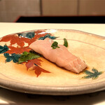 鮓 きずな - 千葉県太刀魚の赤酢ソース