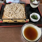 青田や - 平打の麺